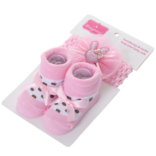 Calcetines Infantiles con Pompones 3D y Diseño de Lunares - Image 7