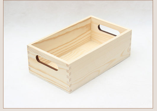 Caja de Almacenamiento Retro de Madera - Organizador Rectangular para Cosméticos - Image 10