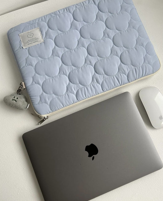 Funda para Tablet con Bordado de Nubes - Almacenamiento Adorable - Image 35