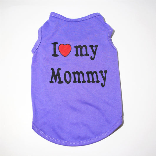 Chaleco para Mascotas Estilo Clásico Mamá Papá - Image 19