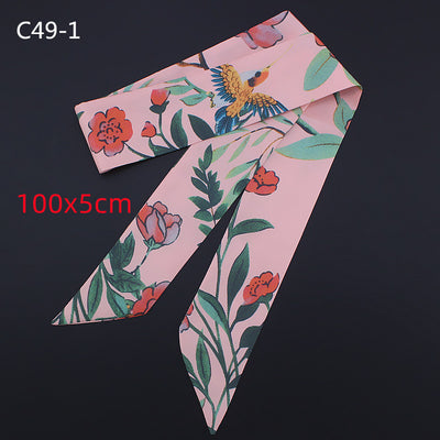 Pañuelo de Rayas Geométricas Elegante en Tela Twill - Image 14
