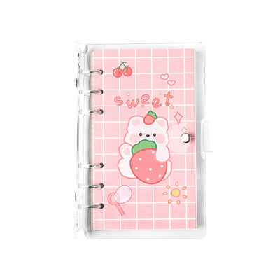 Cuaderno Espiral Suelto Contadora Adorable con Corazones - Diario de Notas - Image 5