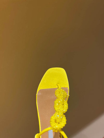 Sandalias Planas con Cristales de Cuentas para Mujer - Image 16