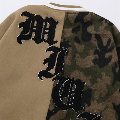 Uniforme de Béisbol Camuflaje Patchwork para Hombre - Image 20