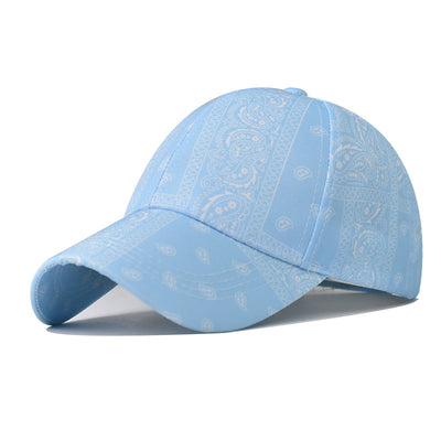 Gorra de Béisbol con Estampado de Flores de Anacardo y Aguacate - Image 8