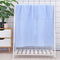 Solid Blue 105 x 105 cm Stretched Size