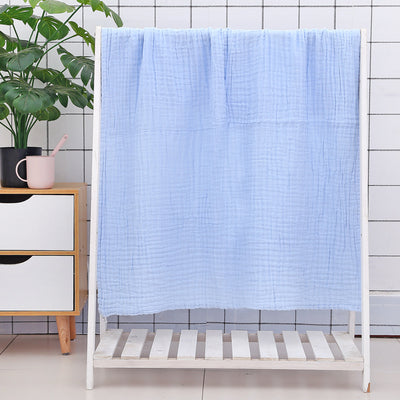 Toalla de Baño para Bebé con Acolchado Seersucker de Seis Capas - Image 6
