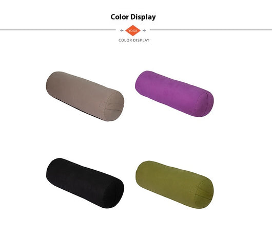 Almohada Cilíndrica de Yoga Suave y Removible - Soporte Cómodo para Descanso - Image 12