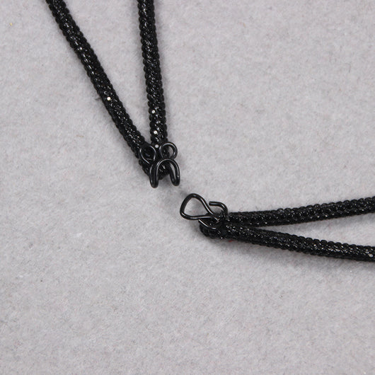 Top Halter Casual con Diamantes y Tirantes Finos - Image 12
