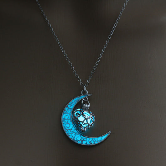 Collar Colgante Luminoso Plateado - Cadena de Plata - Image 15