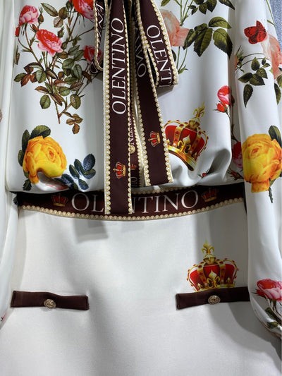 Vestido Camisero Estampado de Manga Larga - Conjunto Versátil - Image 6