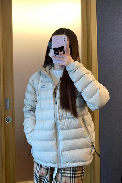 Chaqueta Deportiva de Algodón con Capucha y Patrón Cuadros Horizontales - Image 9