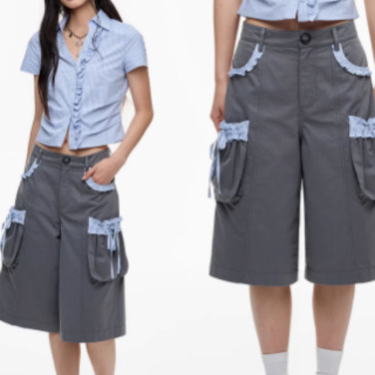 Pantalones Versátiles Desmontables con Dobladillo Acampanado - Image 7