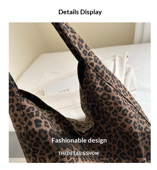 Bolsa de Gran Capacidad con Estampado de Leopardo para Mujer - Image 10