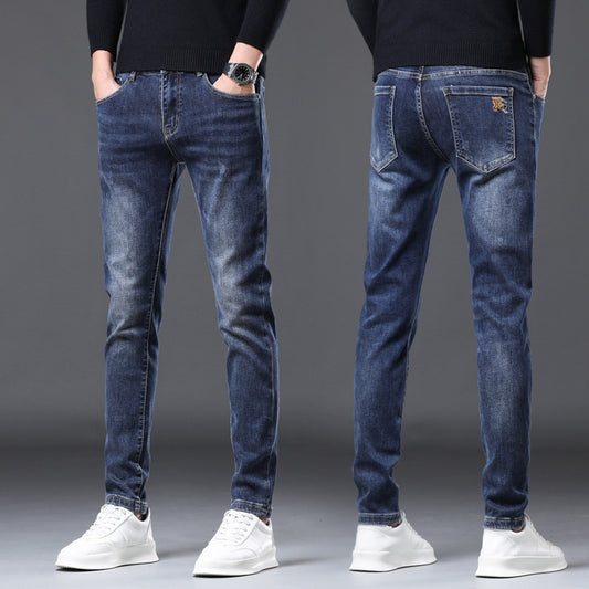 Pantalones Casuales Coreanos Elásticos para Hombre - Image 2