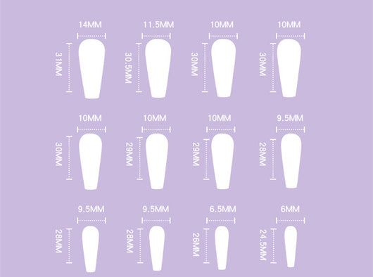 Parches de Uñas Removibles con Diseño Minimalista - Image 3