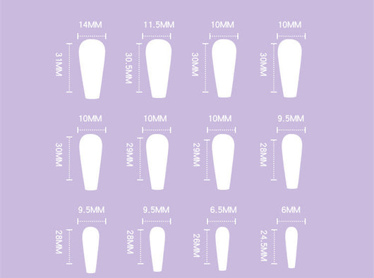 Parches de Uñas Removibles con Diseño Minimalista - Image 9