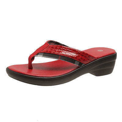 Sandalias Cuña Plataforma Flip-Flop para Mujer - Image 8