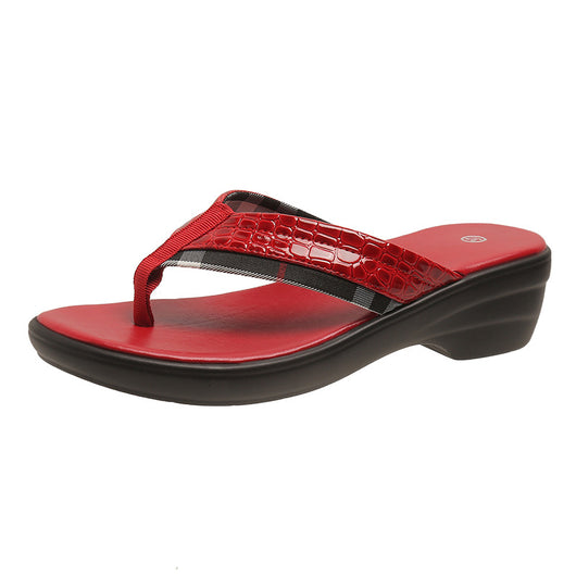 Sandalias Cuña Plataforma Flip-Flop para Mujer - Image 8