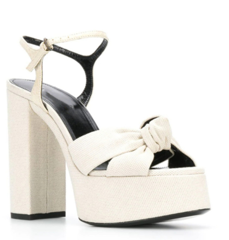 Tacones Altos Plataforma Gruesa para Fiesta y Pasarela