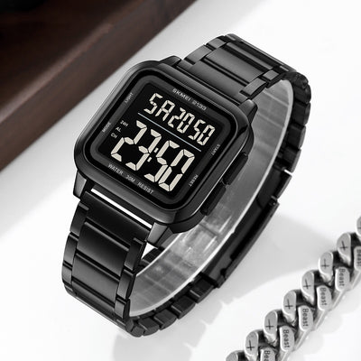 Reloj Electrónico Cuadrado Luminoso Resistente al Agua - Image 18