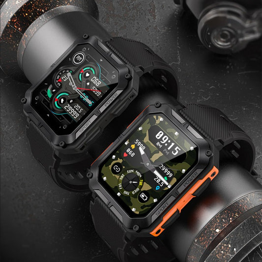 Reloj Inteligente Deportivo Resistente al Agua con Llamadas Bluetooth