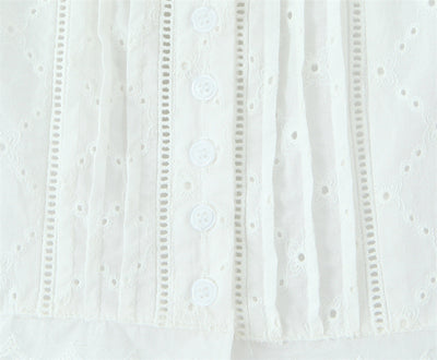 Conjunto de Blusa sin Mangas Bordada y Culotte de Algodón - Image 25