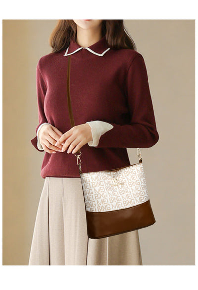 Bolso Mensajero de Cuero Suave Retro - Versátil y Elegante - Image 17