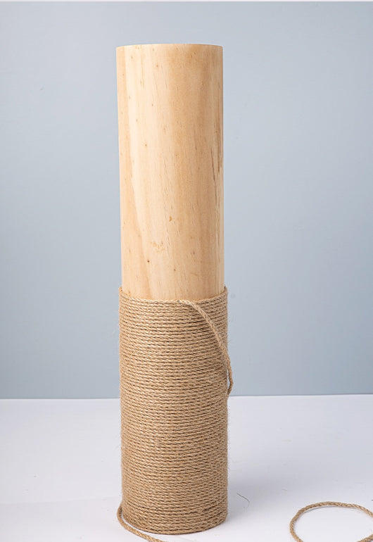 Torre Rascador para Gatos en Madera Maciza con Cuerda de Cáñamo - Image 29