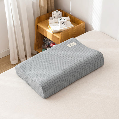 Funda de Almohada de Algodón Lavado con Látex Hipoalergénica - Image 20
