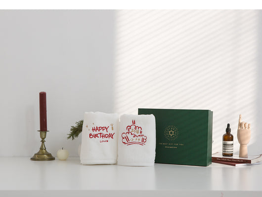 Toalla de Algodón Personalizada con Bordado - Regalo Customizado para Cumpleaños - Image 7