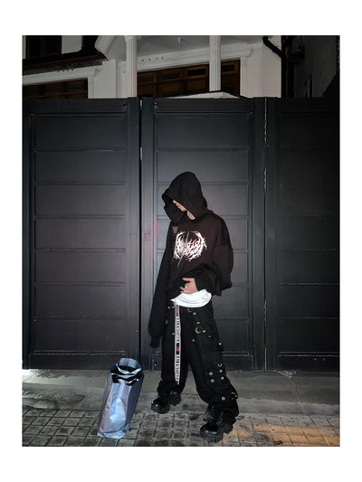 Sudadera con Capucha Estampado Opium Manga Larga - Image 5