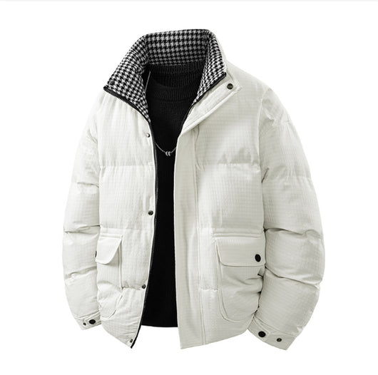 Chaqueta de Algodón Grueso Casual Holgada para Hombres Jóvenes - Image 15