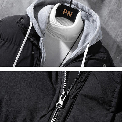 Chamarra de Invierno para Hombre con Capucha, Cortavientos y Aislante - Image 4