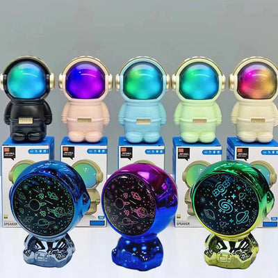 Parlante Bluetooth Astronauta Cartoon con Bajos Extra