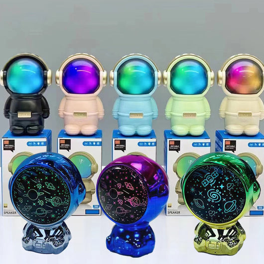 Parlante Bluetooth Astronauta Cartoon con Bajos Extra