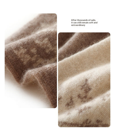 Bufanda Térmica de Cachemira Jacquard para Otoño e Invierno - Image 26