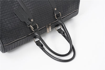 Bolsa Tote Trenzada con Relieve - Ideal para Viajes y Uso Diario - Image 17