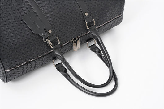 Bolsa Tote Trenzada con Relieve - Ideal para Viajes y Uso Diario - Image 17