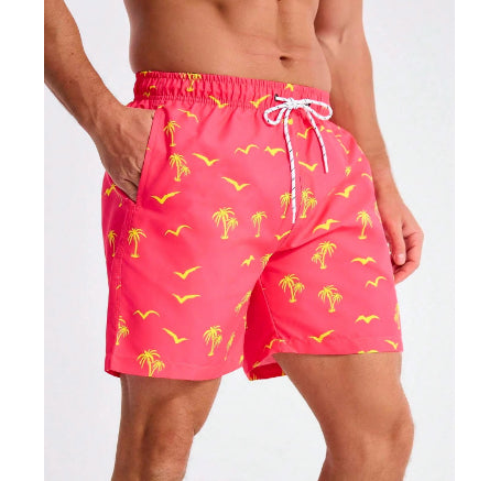 Shorts Hawaianos Estampados para Hombre - Casual y Cómodo - Image 11