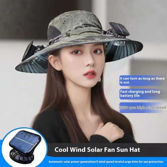 Gorro Ventilador Dual con Batería de Larga Duración