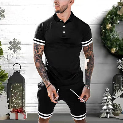Conjunto Deportivo Hombre 2 Piezas - Polo y Shorts Verano - Image 10