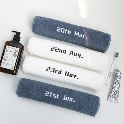 Toallas Personalizadas con Bordado de Cumpleaños - Image 6