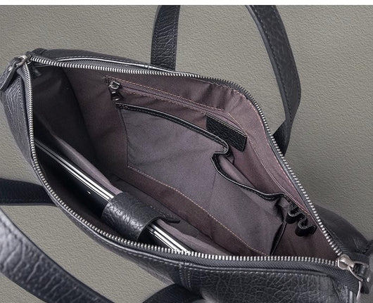 Bolso Ejecutivo de Cuero Grueso para Hombre - Image 23