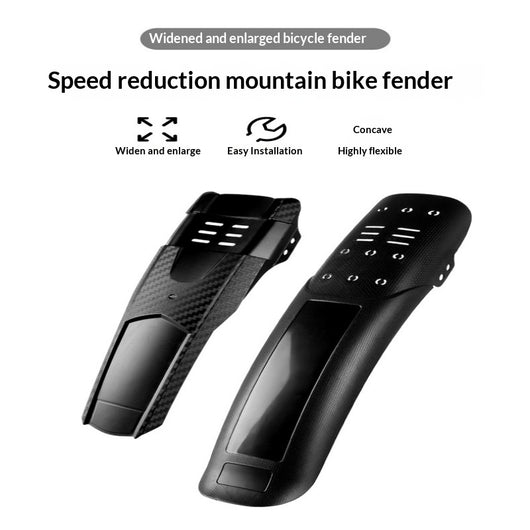 Guardabarros Rígidos para Bicicleta de Montaña Downhill Delantera y Trasera