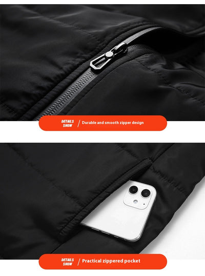 Chaleco Térmico Inteligente con 4 Zonas de Calor Independientes - Cuello V - Image 16