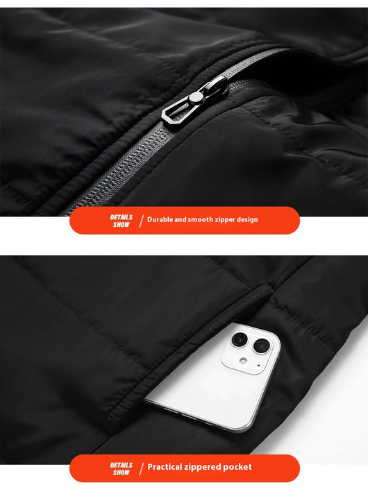 Chaleco Térmico Inteligente con 4 Zonas de Calor Independientes - Cuello V - Image 16