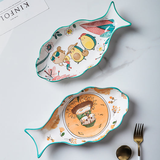 Plato Grande Nórdico para Pescado al Vapor - Compatible con Microondas - Image 14