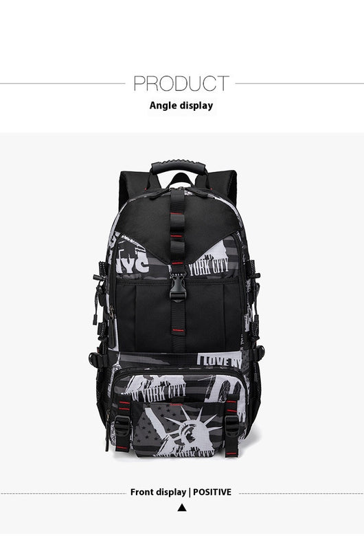 Mochila de Senderismo Impermeable Oxford - Resistente y Versátil - Image 29