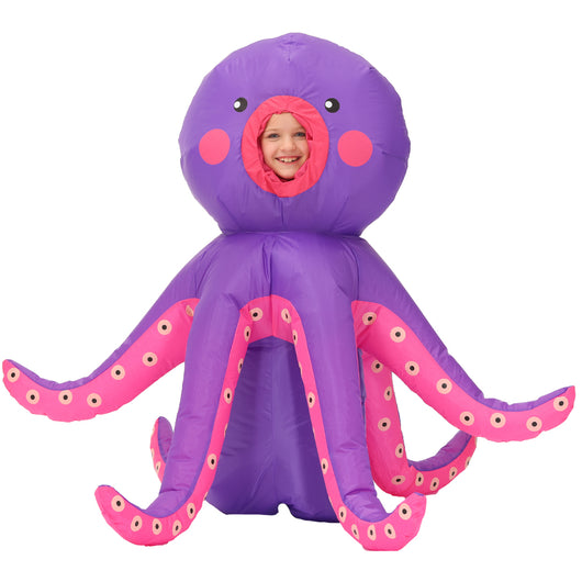 Disfraz Inflable de Pulpo Gigante para Fiestas y Cumpleaños - Image 4